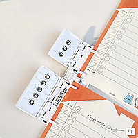 Мини дырокол KOKUYO Campus на 8 отверстиями для форматов A5/B5/A4