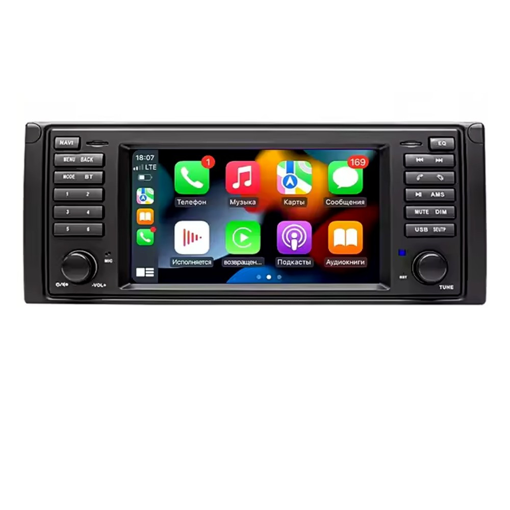 Штатна магнітола андроїд BMW X5 E53 Android12 4+32 GB Автомагнітола 2дин, штатний головний пристрій бмв, фото 1