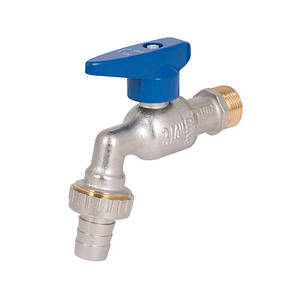 Кран кульовий поливальний Icma 598 3/4"Н (з антизамерзанням) ручка алюмінієва