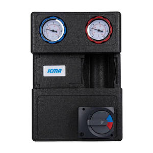 Насосна група Icma NoR001 1 1/2"x1" приєднання справа, без насоса 93R001AFD53SC