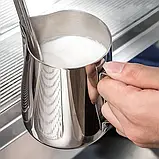 Молочник (пітчер) 350 мл Kamille із нержавіючої сталі, фото 3