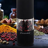 Млин для спецій Kamille електричний з підсвічуванням, фото 3
