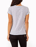 Жіноча футболка US Polo Assn з логотипом 1159842346 (Сірий S), фото 2