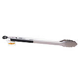 Щипці кухонні 35,5 см Kamille із нержавіючої сталі, фото 2