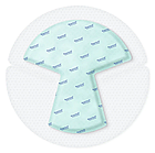 Пов'язка сорбційна RespoSorb Silicone Border Heel 25см х 25см 1шт самоклеюча з суперабсорбуючим полімером, фото 2