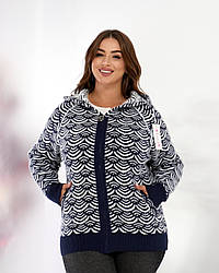 Кофта жіноча на замку ангора р 54р мікс 5 шт. Чешульки