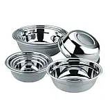 Миска 21х5,5 см Kamille з нержавіючої сталі, фото 3