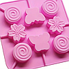 Силіконова форма з 8 отворами для солодощів SAM-19182 рожевий, фото 4