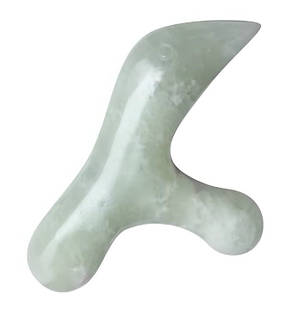 Shenzhen Нефритовий скребок Гуаша "Пташка" для точкового масажу тіла, ніг