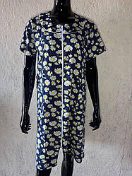 Жіночий халат з рукавом (50-60)