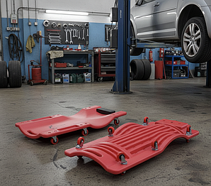 Лежак підкатний для авторемонта Carmax