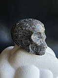 Йооперлит «череп» з натурального каменю череп з йооперліту ., фото 4