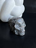 Йооперлит «череп» з натурального каменю череп з йооперліту ., фото 2