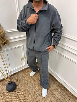 Чоловічий теплий флісовий костюм