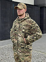 Польова військова флісова кофта мультикам на блискавці