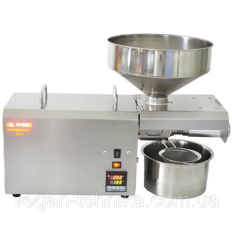 Олійний прес Tekhniko Oil Extractor OP-800 (S8S) – професійний прес для холодного віджиму олії, фото 1