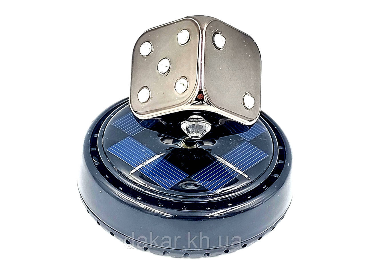 Ароматизатор Кубик Black на сонячній батареї, фото 1