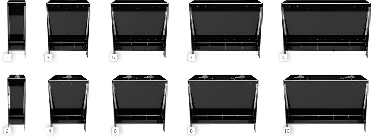 Кормовий автомат AP 6W2 LUX, двосторонній, фото 1