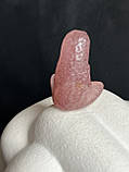 Гея богиня Землі статуетка фігурка з натурального каменю полуничний кварц., фото 8
