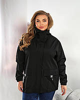 Жіноча вітровка великого розміру, фото 6