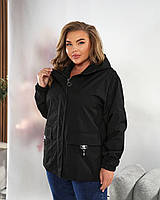 Жіноча вітровка великого розміру, фото 4