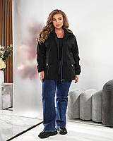 Жіноча вітровка великого розміру, фото 10