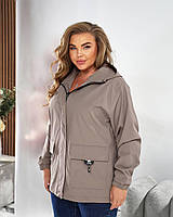 Жіноча вітровка великого розміру, фото 7