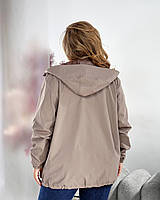 Жіноча вітровка великого розміру, фото 9