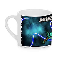 Чашка дитяча з друком "MINECRAFT" №1 (колір білий) (30155)