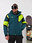 Чоловіча гірськолижна куртка WHS Roma Tisentele’24 Grey&Green