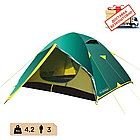 Намет Nishe 3-місний v2 Tramp, TRT-054