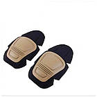 Наколінники тактичні Combat (вкладиші) койот