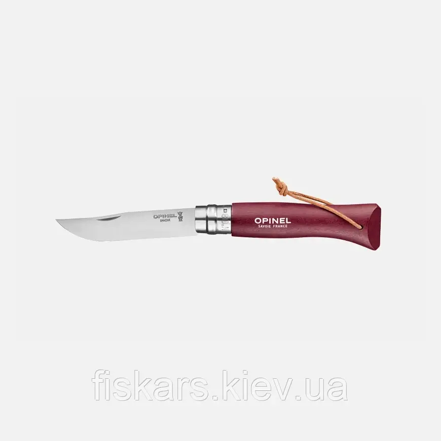 Ніж Opinel Colorama Bushwhacker No.08 VRI Garnet (002213)