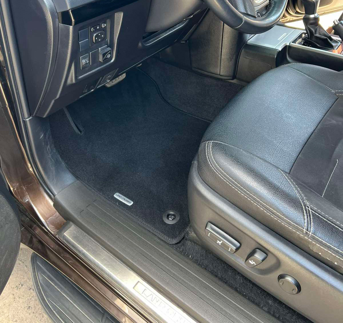 Килимки текстильні Classic  чорні  7 місцевий  2009-2013 для Toyota Land Cruiser Prado 150