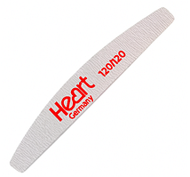 Пилка для нігтів HEART Half 120/120