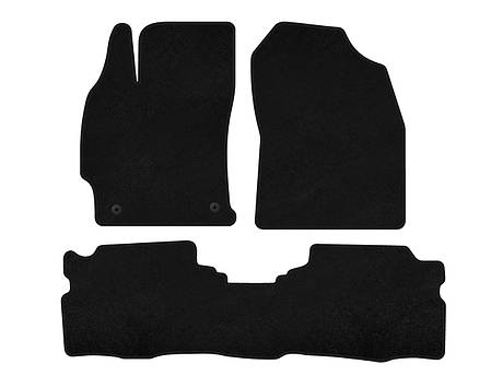 Килимки текстильні Premium LB Гібрид Чорний для Toyota Prius 2015-2022 рр, фото 2