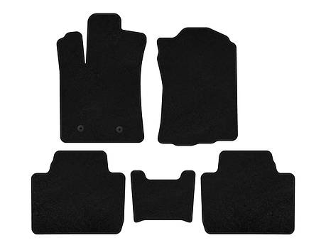 Килимки текстильні Premium  чорні  для Toyota Tacoma 2015- рр, фото 1