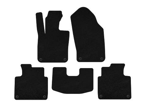 Килимки текстильні Classic  SD  Коротка база  Чорний  для Volvo S90/V90 2016- рр, фото 1