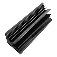 Бас пастка Ecosound Пила кутова довжина 1м ширина 16 см колір чорний графіт