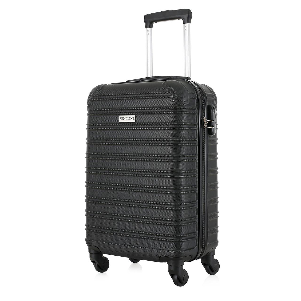Валіза Semi Line 20" (S) Black (T5953-1)