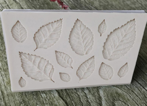 Молд силіконовий 9,5 х 6 см Листя ( шт ) ТРЕНД!