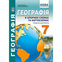 7 клас Географія в опорних схемах, таблицях та картосхемах. НУШ Кобернік С.Г. Коваленко Р.Р.  Абетка