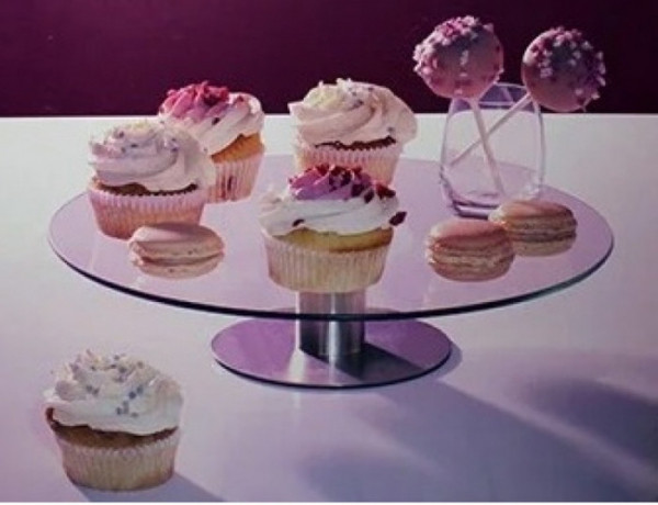 Підставка під торт скляна Кристал Ø 30 см ( шт ) Тренд!