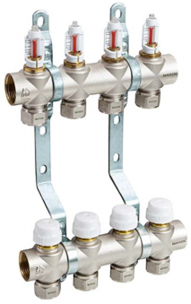 Колектор для теплої підлоги MAREK 4 контури (MF04), фото 1