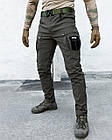 Зимові брюки карго тактичні Softshell BEZET Ешелон хакі