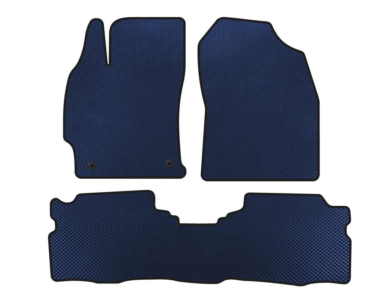 Килимки EVA  LB  Гібрид  Синій  для Toyota Prius 2015-2022 рр