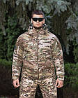 Куртка тактична зимова BEZET Штурм мультикам