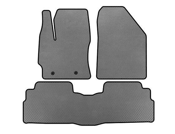 Килимки EVA  2 ряди  7-ми місний  Сірий  для Toyota Verso 2009- рр, фото 1