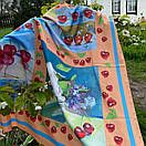 Хустка жіноча "Мелітопольські черешні" 90х90 см MKNCH080623-9, фото 4