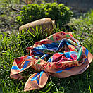 Хустка жіноча "Мелітопольські черешні" 90х90 см MKNCH080623-9, фото 5